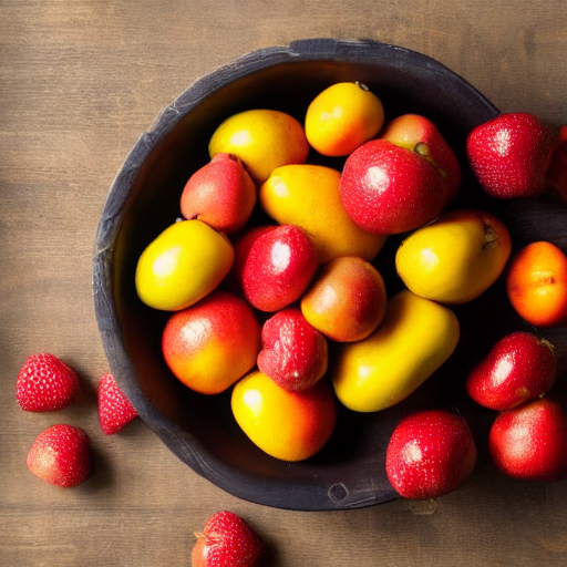 Huber fruit bowl